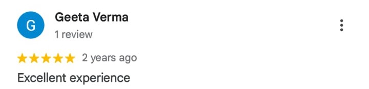 Google reviews