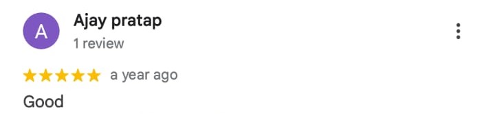 Google reviews