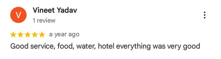 Google reviews
