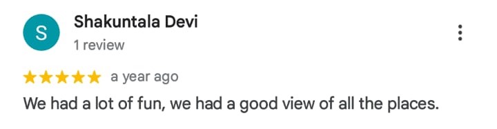 Google reviews