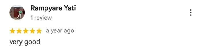 Google reviews