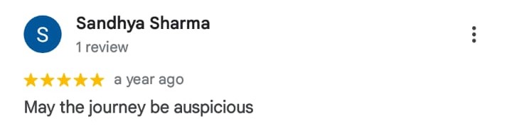 Google reviews