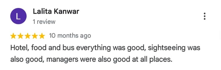 Google reviews
